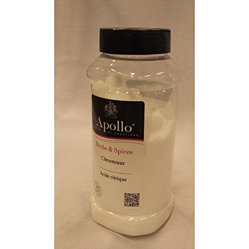 Apollo Gewürzmischung Herbs & Spices Specials Citroenzuur 600g Dose (Zitronensäure-Pulver) von Jadico