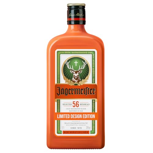 Jägermeister – #CultureOrange Limited Design Edition – 1 x 0,7l Premium Kräuterlikör 35% Vol. – 56 erlesene Kräuter – Im Eichenfass gelagert – Das Original aus Wolfenbüttel Jägermeister – #CultureOrange Limited Design Edition – 1 x 0,7l Premium Kräuterlikör 35% Vol. – 56 erlesene Kräuter – Im Eichenfass gelagert – Das Original aus Wolfenbüttel von Jägermeister