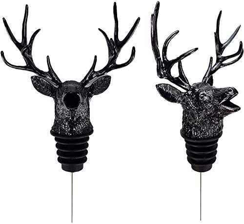Jägermeister Hirschkopf Ausgießer Flaschenausgießer schwarz aus Metall Jägermeister Hirschkopf Ausgießer Flaschenausgießer schwarz aus Metall von Jägermeister