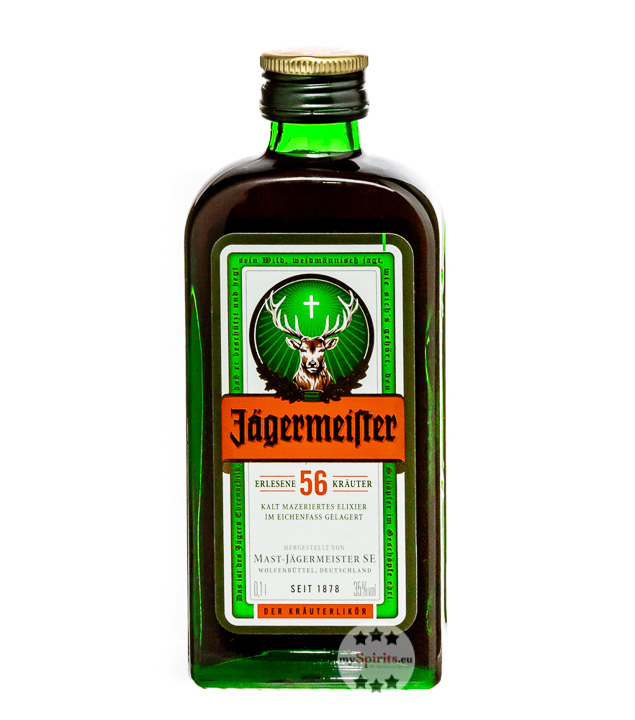 Jägermeister Kräuterlikör 0, (35 % Vol., 0,1 Liter) von Jägermeister