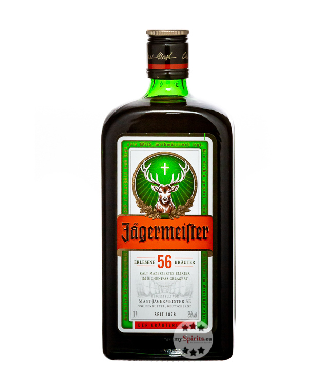 Jägermeister Kräuterlikör 0,7l (35 % Vol., 0,7 Liter) von Jägermeister