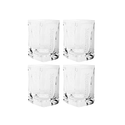 Jägermeister MANIFEST Gläser Set – 4 x Manifest Shotglas 4cl hochwertig - Eichstrich bei 2cl, 4cl - Spülmaschinenfest und Standfest – Schnaps und Likör Kristallglas mit 75ml Fassungsvermögen Jägermeister MANIFEST Gläser Set – 4 x Manifest Shotglas 4cl hochwertig - Eichstrich bei 2cl, 4cl - Spülmaschinenfest und Standfest – Schnaps und Likör Kristallglas mit 75ml Fassungsvermögen von Jägermeister