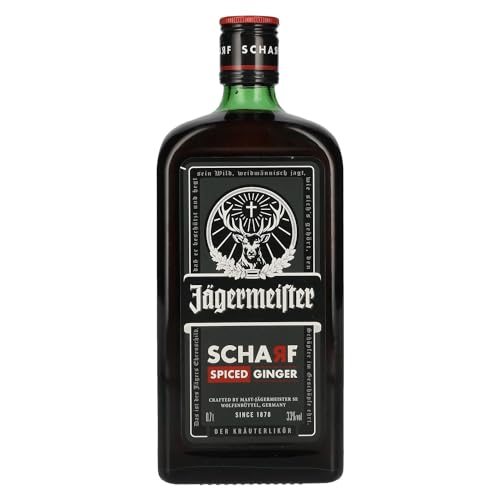 Jägermeister SCHARF HOT Ginger Kräuterlikör 33% Vol. 0,7l von Jägermeister