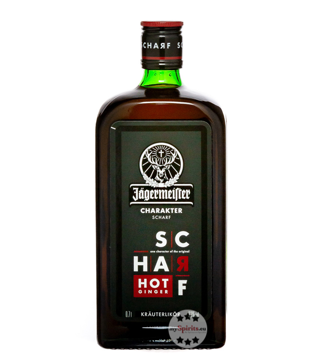 Jägermeister Scharf Hot Ginger Kräuterlikör (33 % Vol., 0,7 Liter) von Jägermeister