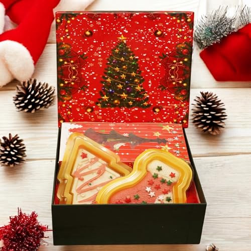 Ghasitaram Gifts Jaiccha Christmas Gifts Christmas Tree Box with stocking and tree Ghasitaram Gifts Jaiccha Christmas Gifts Christmas Tree Box with stocking and tree von Jaiccha