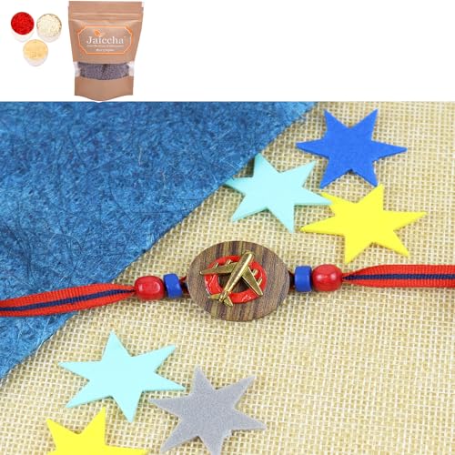 Ghasitaram Gifts Jaiccha Rakhi for Brother Rakhis Online KR24-053- Metal Aeroplane Kids Rakhi with Chocolate Coated Rice Crispies 200 gms Ghasitaram Gifts Jaiccha Rakhi for Brother Rakhis Online KR24-053- Metal Aeroplane Kids Rakhi with Chocolate Coated Rice Crispies 200 gms von Jaiccha