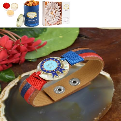 Ghasitaram Gifts Jaiccha Rakhi for Brother Rakhis Online PRK24-016 Premium Rakhi with 100 gms of Dryfruits Mix Can 200 gms of Kaju katli Ghasitaram Gifts Jaiccha Rakhi for Brother Rakhis Online PRK24-016 Premium Rakhi with 100 gms of Dryfruits Mix Can 200 gms of Kaju katli von Jaiccha