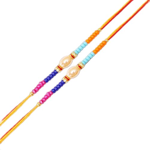 Ghasitaram Gifts Jaiccha Rakhi for Brother Rakhis Online Set of 2-N-924 Fancy Rakhi Ghasitaram Gifts Jaiccha Rakhi for Brother Rakhis Online Set of 2-N-924 Fancy Rakhi von Jaiccha