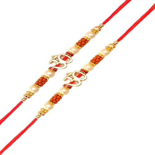 Ghasitaram Gifts Jaiccha Rakhi for Brother Rakhis Online Set of 2-R-2125 Om Rakhi Thread Ghasitaram Gifts Jaiccha Rakhi for Brother Rakhis Online Set of 2-R-2125 Om Rakhi Thread von Jaiccha
