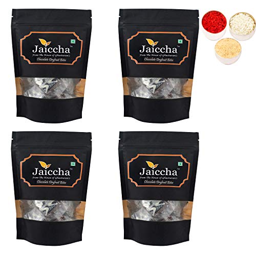 Jaiccha Ghasitaram Bhaidooj Gifts - Chocolate Dryfruit Bites 800 GMS in Black Paper Pouch Jaiccha Ghasitaram Bhaidooj Gifts - Chocolate Dryfruit Bites 800 GMS in Black Paper Pouch von Jaiccha
