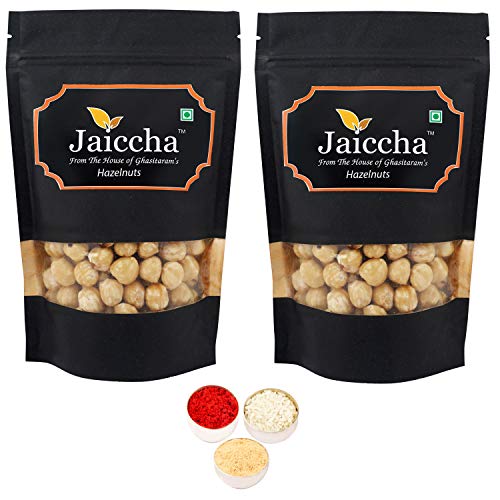 Jaiccha Ghasitaram Bhaidooj Gifts - Hazelnuts 400 GMS von Jaiccha