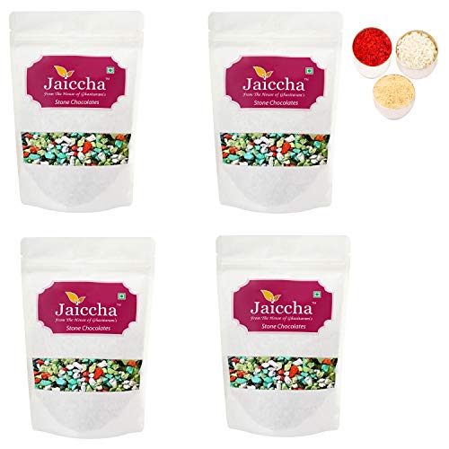 Jaiccha Ghasitaram Bhaidooj Gifts - Stone/ Rock Chocolates 800 GMS in White Paper Pouch Jaiccha Ghasitaram Bhaidooj Gifts - Stone/ Rock Chocolates 800 GMS in White Paper Pouch von Jaiccha