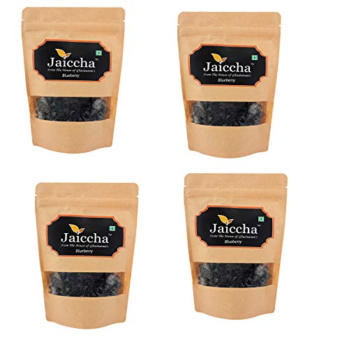 Jaiccha Ghasitaram Dehydrated Dried Blueberries 800 GMS in Brown Paper Pouch von Jaiccha