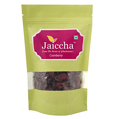 Jaiccha Ghasitaram Dehydrated Dried Cranberries 200 GMS in Green Paper Pouch Jaiccha Ghasitaram Dehydrated Dried Cranberries 200 GMS in Green Paper Pouch von Jaiccha