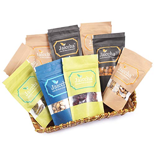 Jaiccha Ghasitaram Diwali Gifts Basket of 9 Heavenly Dryfruits von Jaiccha