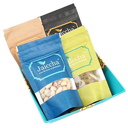 Jaiccha Ghasitaram Diwali Gifts Small Basket of 4 Dryfruits Jaiccha Ghasitaram Diwali Gifts Small Basket of 4 Dryfruits von Jaiccha