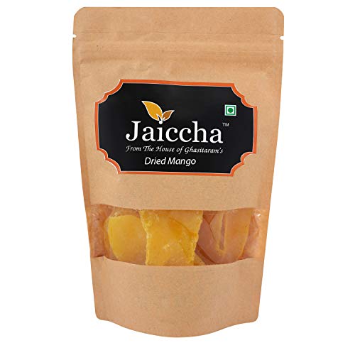 Jaiccha Ghasitaram Dried Mango 200 GMS in Brown Paper Pouch von Jaiccha
