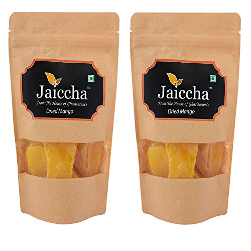 Jaiccha Ghasitaram Dried Mango 400 GMS in Brown Paper Pouch von Jaiccha