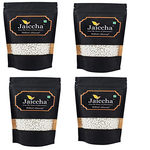Jaiccha Ghasitaram Mint Saunf 800 GMS in Black Paper Pouch Jaiccha Ghasitaram Mint Saunf 800 GMS in Black Paper Pouch von Jaiccha