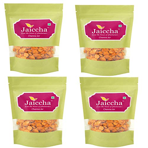 Jaiccha Ghasitaram Namkeen - Chana JOR 800 GMS in Green Paper Pouch von Jaiccha