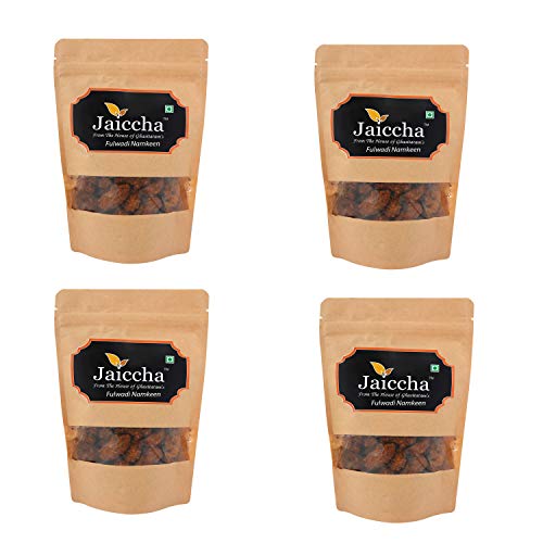 Jaiccha Ghasitaram Namkeen - Fulwadi Namkeen 800 GMS in Brown Paper Pouch von Jaiccha