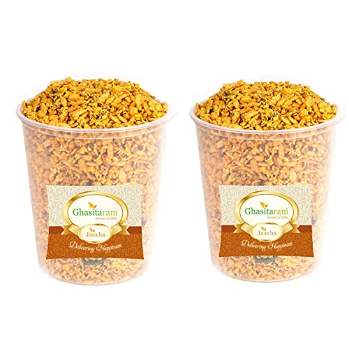 Jaiccha Ghasitaram Roasted Bajri Chiwda 350 gms |Diwali,Holi,Rakhi,Valentine,Christmas,Birthday,Anniversary,Gift for Her,Him,Mothers Day,Fathers Day| Jaiccha Ghasitaram Roasted Bajri Chiwda 350 gms |Diwali,Holi,Rakhi,Valentine,Christmas,Birthday,Anniversary,Gift for Her,Him,Mothers Day,Fathers Day| von Jaiccha