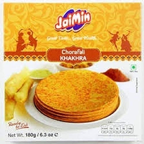 Jaimin Chorafali Khakhra Weizen-Snack mit Gewürzmischung - 180g - 2er-Packung von Jaimin