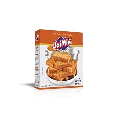 Jaimin Jeera Rusk Toast - 200g - 2er-Packung von Jaimin