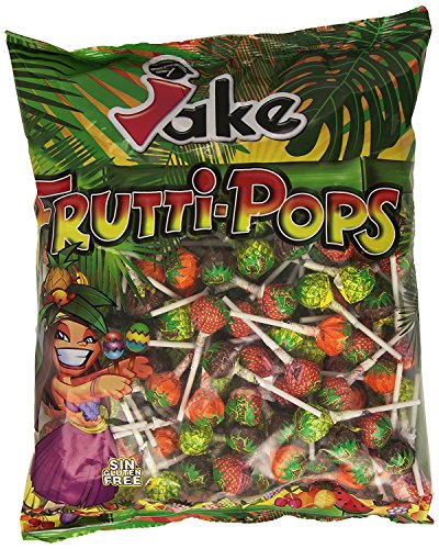 Jake - Frutti-Pops - Lutschers | Geschmacksrichtungen - 200 Stück pro Tasche Jake - Frutti-Pops - Lutschers | Geschmacksrichtungen - 200 Stück pro Tasche von Jake