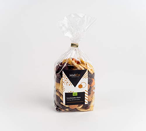 Jalall D'or Nuss-Frucht-Mix bio 250 g mit Schokolade "Leuchtendes Glück" von Jalall D'or