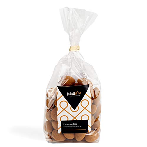 Jalall D’or Zimtmandeln – Schokomandeln mit Vollmilchschokolade umhüllt – mit Zimt-Überzug – 1 × 250 g – 1 Tüte à 250 g von Jalall D'or