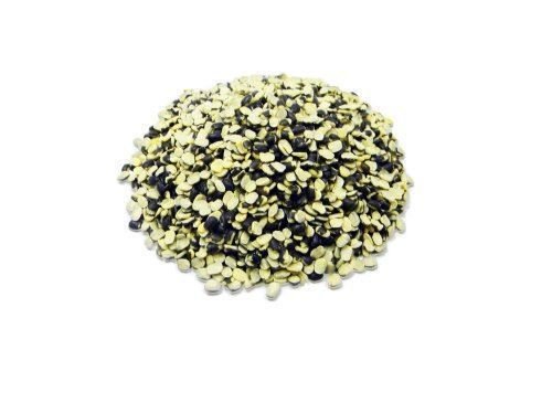 Gespaltene schwarze Matpe (Urad/Urid Daal Chilka) - 1,5kg von Jalpur Millers