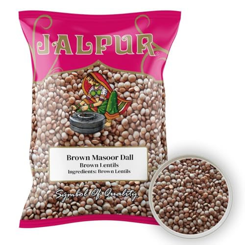 Braune Linsen (Masoor Dal) - 200 g von Jalpur