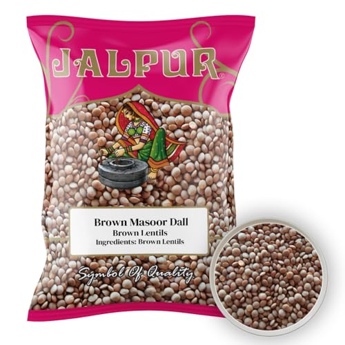 Braune Linsen (Masoor Dal) - 500 g von Jalpur