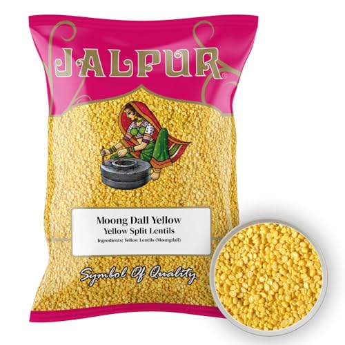 Gelbe Spaltlinsen (Moong Dal) - 1 kg von Jalpur