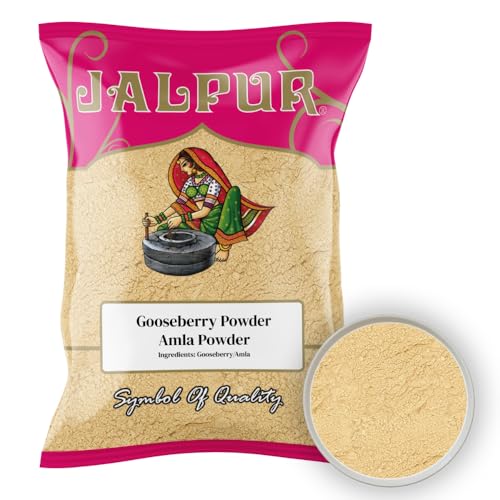 Indisches Stachelbeer-Pulver (Amla-Pulver) - 50 g von Jalpur