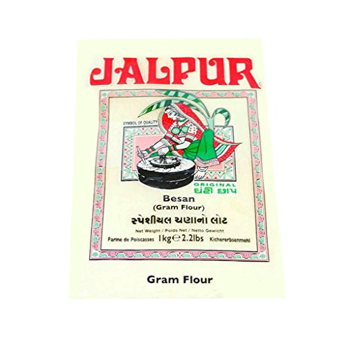 Jalpur - Mit Mühlsteinen gemahlenes Kichererbsen-Mehl - 1 kg von Jalpur