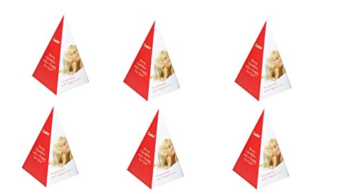 Weihnachtsdeko Zuckerpyramide Engel 6er Pack von James Premium