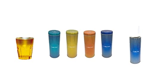 4er Set Kaffee Paddosen von James Premium + Padheber von James Premium