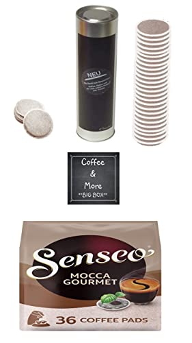 Kaffeepads Mocca Gourmet, Frisch & Intensiv, Kaffee für Kaffeepadmaschinen, 36 Pads plus von James Premium