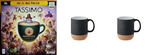 Morning Café XL, 21 Kaffee Kapseln im Big Pack, 163.8 g plus Becher mit Henkel Edition 2024 mit Korkboden Morning Café XL, 21 Kaffee Kapseln im Big Pack, 163.8 g plus Becher mit Henkel Edition 2024 mit Korkboden von James Premium
