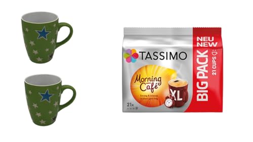 Morning Café XL Genieße den neuen TASSIMO Morning Café in beliebter XL Bechergröße und profitiere vom Big Pack mit 21 Getränken plus von James Premium