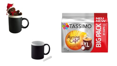 Morning Café XL Genieße den neuen TASSIMO Morning Café in beliebter XL Bechergröße und profitiere vom Big Pack mit 21 Getränken plus von James Premium
