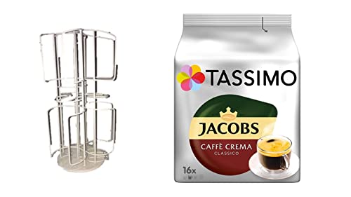 Tassimo Cafe Crema + Kapselständer weiß von James Premium