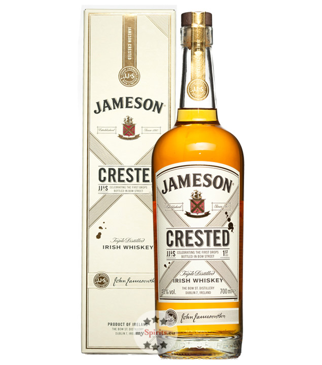 Jameson Crested Irish Whiskey (40 % Vol., 0,7 Liter) von Jameson