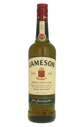 Jameson Irish Whiskey mit Geschenkverpackung mit 2 Gläsern (1 x 0.7 l) von Jameson