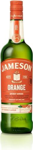 Jameson Orange Limited Edition – Blended Irish Whiskey, Dreifach destillierte Spirituose kombiniert mit natürlichem Orangenaroma – 1 x 0,7 l von Jameson