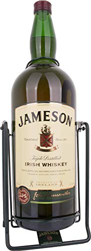 Jameson Whiskey Triple Distilled Irish Whiskey 40% Vol. 4,5l mit Schwenkständer von Jameson