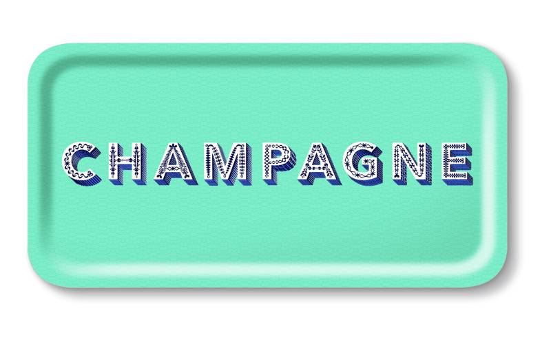 Tablett Champagne von Jamida AB