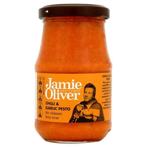 Jamie Oliver Chili & Knoblauch Pesto 4x190g von Jamie Oliver
